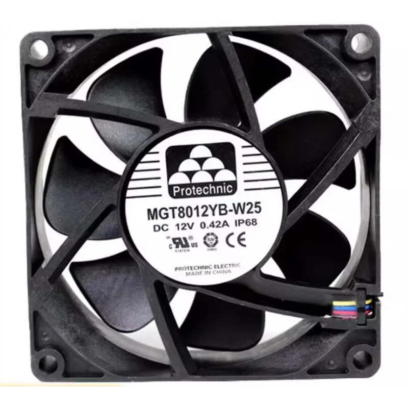 Magic MGT8012YB-W25 DC 12 В 0,42 А 80x80x25 мм 4-проводной охлаждающий вентилятор для сервера
Magic MGT8012YB-W25 DC 12 В 0,42 А 80x80x25 мм 4-проводной охлаждающий вентилятор для сервера