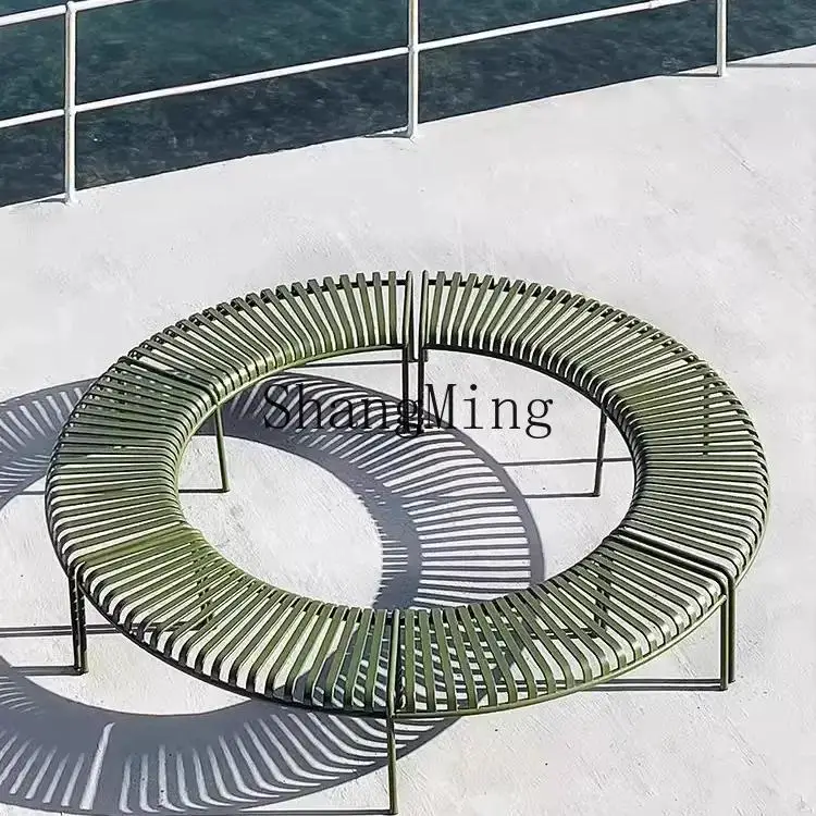 LXY Park Square Courtyard Terrace Long Chair Ring Backrest Pastoral Outdoor Table and Chair Combination
LXY Park Square Courtyard Terrace Long Chair Ring Backrest Pastoral Outdoor Table and Chair Combination