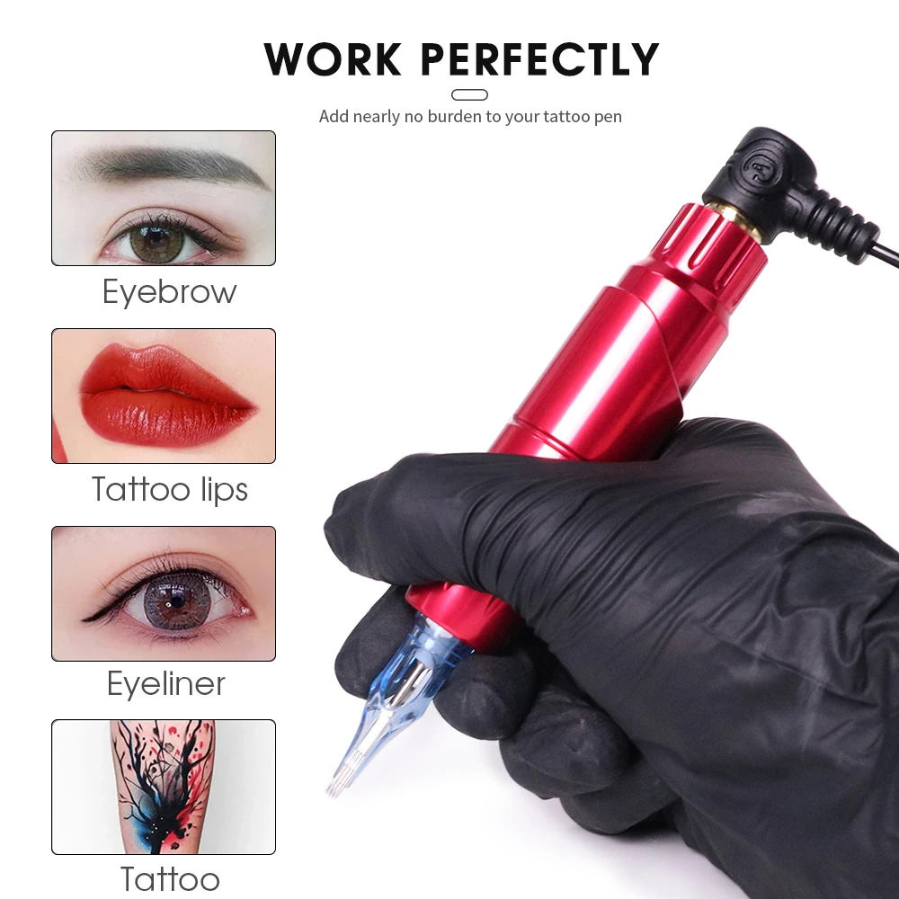 Роторная ручка для татуировки RCA Jack Тату-пистолет Короткая ручка для макияжа Перманентная машина для подводки глаз Брови Губы Татуировка Боди-арт для начинающих
Роторная ручка для татуировки RCA Jack Тату-пистолет Короткая ручка для макияжа Перманентная машина для подводки глаз Брови Губы Татуировка Боди-арт для начинающих