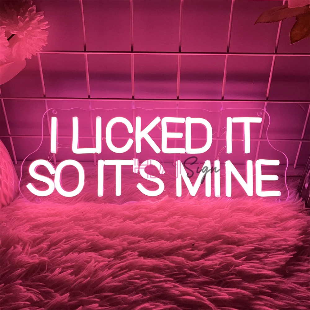 I liked It so it's mine Neon Led Signs Home Art Bedroom Decoration Neon Lights USB Party Room Wall Decor LED Neon Signs
I liked It so it's mine Neon Led Signs Home Art Bedroom Decoration Neon Lights USB Party Room Wall Decor LED Neon Signs
