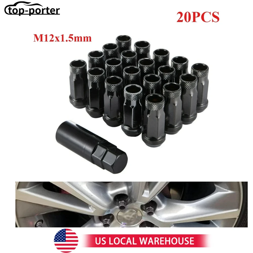 Для Toyota Honda M12x1,5 мм, 20 шт., удлиненные стальные колесные гайки с открытым концом, черные
Для Toyota Honda M12x1,5 мм, 20 шт., удлиненные стальные колесные гайки с открытым концом, черные