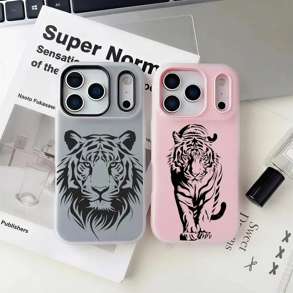 Domineering tiger hand drawing Phone Case 2-in-1 Detachable Clear Case with Slot for Cards & Photos iPhone 12-17
Domineering tiger hand drawing Phone Case 2-in-1 Detachable Clear Case with Slot for Cards & Photos iPhone 12-17