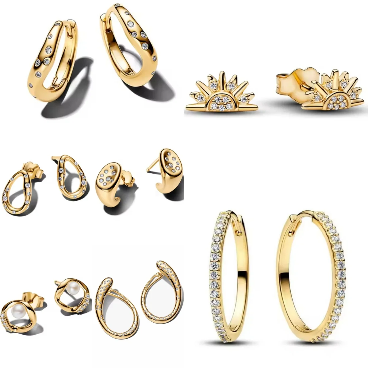2026 New Original 925 Sterling Silver Round Earrings Fit Women Piercing Hoop Earrings Gold Wedding Gift Luxury Jewelry
2026 New Original 925 Sterling Silver Round Earrings Fit Women Piercing Hoop Earrings Gold Wedding Gift Luxury Jewelry