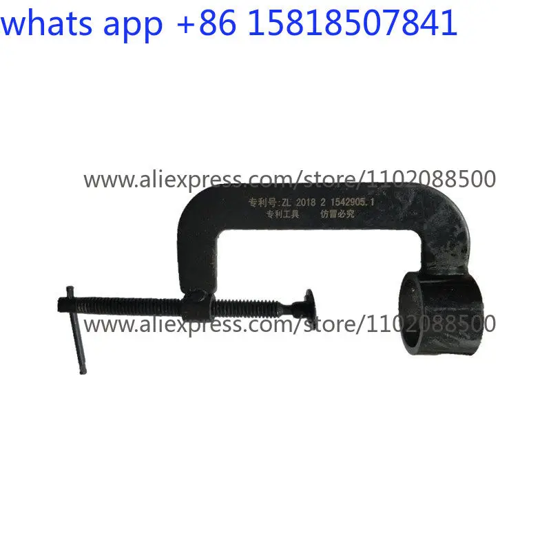 Специальный инструмент для снятия/установки направляющего колеса и медной втулки при сборке/разборке комплектующих для станков для резки проволоки
Специальный инструмент для снятия/установки направляющего колеса и медной втулки при сборке/разборке комплектующих для станков для резки проволоки