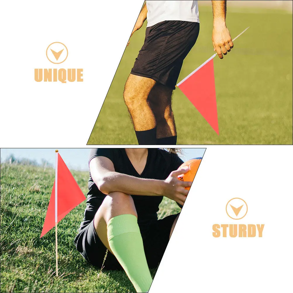 6Pcs Mark Flags Triangular Lawn Marker Durable Polyester Bamboo Yard Markers for Garden Irrigation Dog Training Survey
6Pcs Mark Flags Triangular Lawn Marker Durable Polyester Bamboo Yard Markers for Garden Irrigation Dog Training Survey