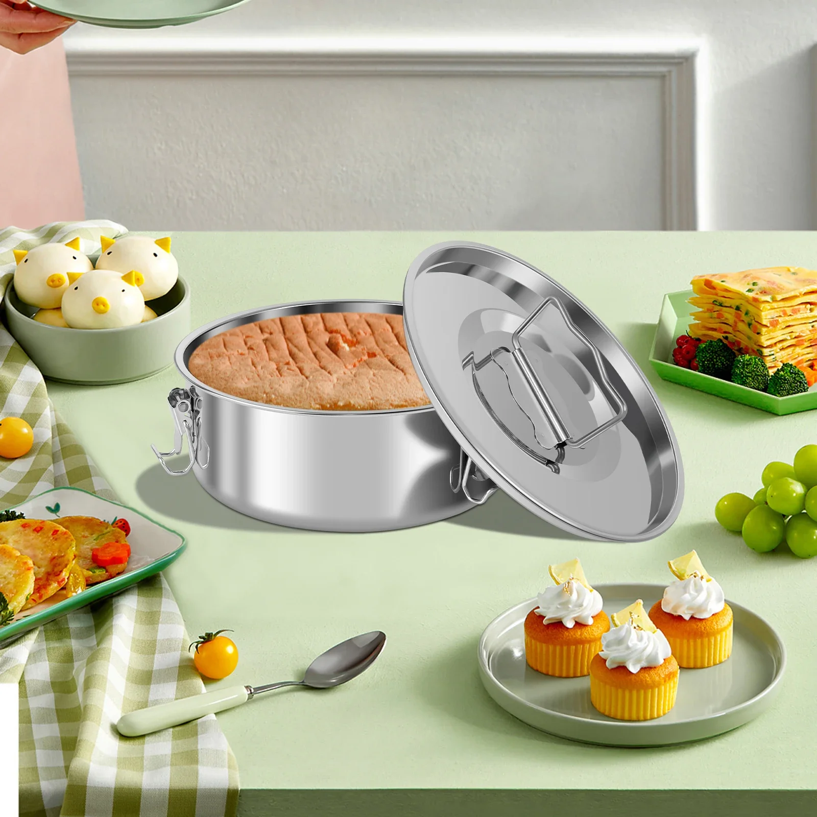 Сковорода из нержавеющей стали с крышкой 1,5QT Flanera Mold Плита для выпечки Flan Maker с ручкой для домашней выпечки Flan Pan
Сковорода из нержавеющей стали с крышкой 1,5QT Flanera Mold Плита для выпечки Flan Maker с ручкой для домашней выпечки Flan Pan