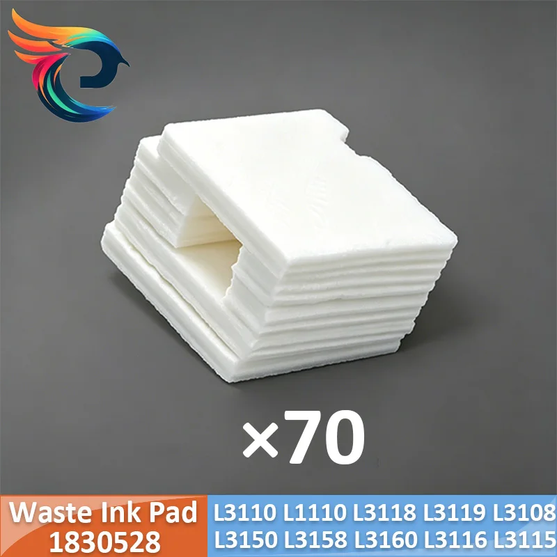 70PCS 1830528 Waste Ink Tank Pad Sponge Absorber For EPSON L3110 L1110 L3118 L3119 L3108 L3150 L3158 L3160 L3116 L3115
70PCS 1830528 Waste Ink Tank Pad Sponge Absorber For EPSON L3110 L1110 L3118 L3119 L3108 L3150 L3158 L3160 L3116 L3115