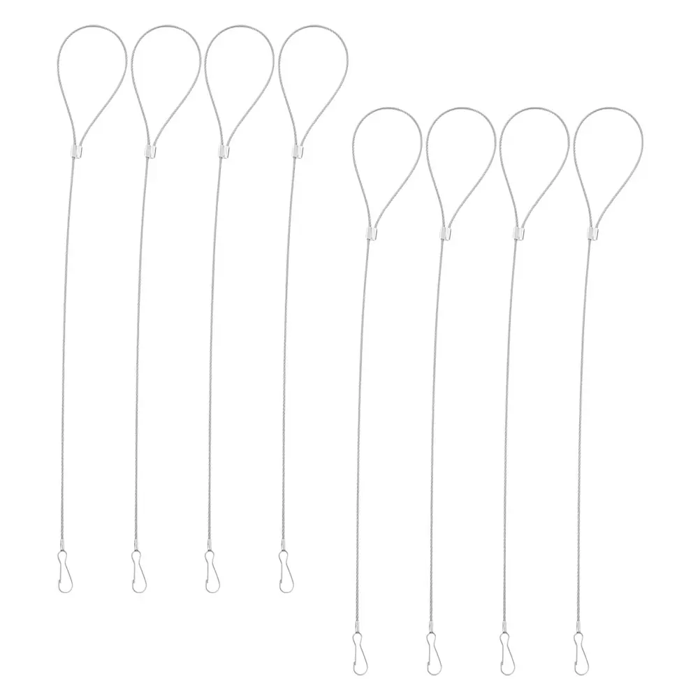 8pcs Anti Fall Decorative Rope Stainless Steel Gate Latch Cable Pull Backyard Fence Adjustable Safety Balcony Garden
8pcs Anti Fall Decorative Rope Stainless Steel Gate Latch Cable Pull Backyard Fence Adjustable Safety Balcony Garden