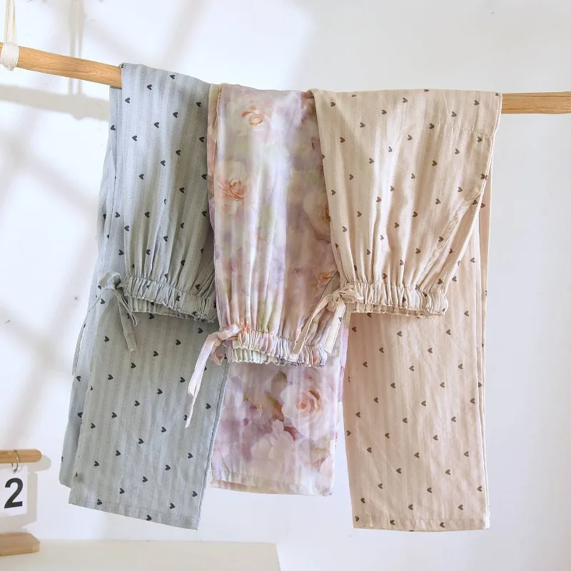 Новинка 2023 года, весенне-осенние женские спальные брюки, 100% хлопок, марля, свободные милые брюки, большие домашние брюки с героями мультфильмов, низ
Новинка 2023 года, весенне-осенние женские спальные брюки, 100% хлопок, марля, свободные милые брюки, большие домашние брюки с героями мультфильмов, низ