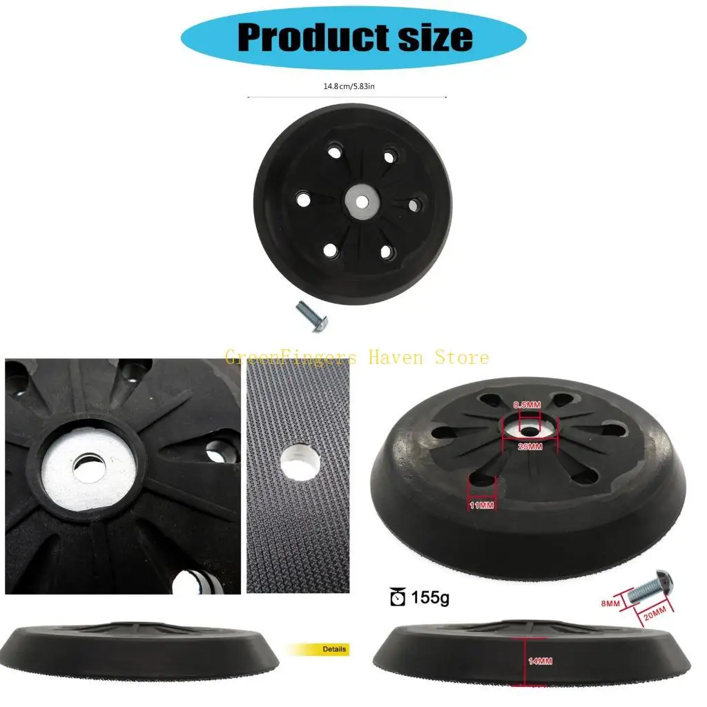 F68D Heavy Duty 6 -отверстие для шлифовального диска для различных материалов быстрая установка 
F68D Heavy Duty 6 -отверстие для шлифовального диска для различных материалов быстрая установка