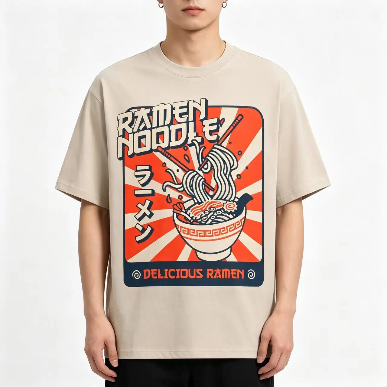 Japanese Style Delicious Ramen Graphic Hot Vintage T-shirts Men women's Anime harajuku clothes short sleeve 100% Cotton t shirt
Japanese Style Delicious Ramen Graphic Hot Vintage T-shirts Men women's Anime harajuku clothes short sleeve 100% Cotton t shirt