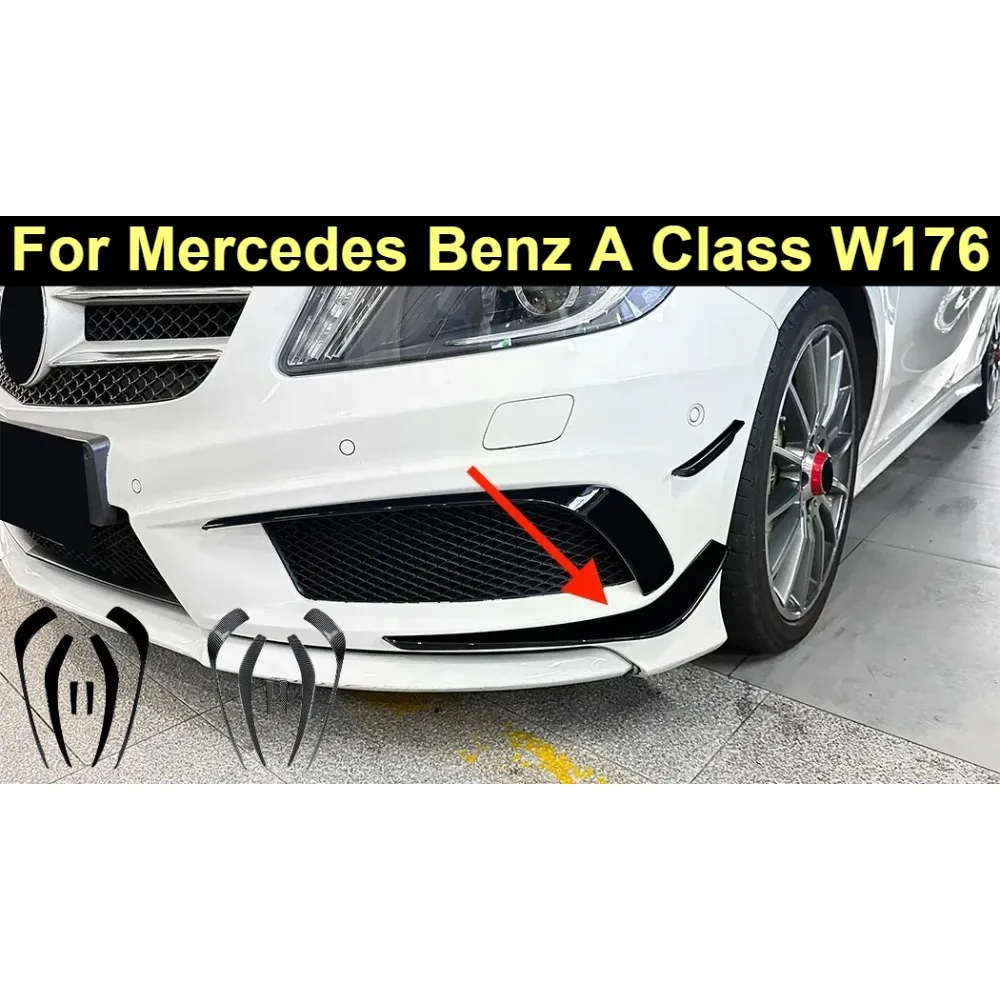 For Mercedes Benz A Class W176 A200 A250 A45 AMG 2013-2015 Front Bumper Spoiler Air Knife Cover Splitter Canard Trim Body Kits
For Mercedes Benz A Class W176 A200 A250 A45 AMG 2013-2015 Front Bumper Spoiler Air Knife Cover Splitter Canard Trim Body Kits