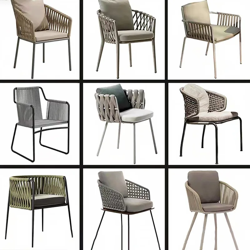 Outdoor leisure rattan chairs courtyard garden waterproof rope tables and chairs hotel rattan tables and chairs
Outdoor leisure rattan chairs courtyard garden waterproof rope tables and chairs hotel rattan tables and chairs