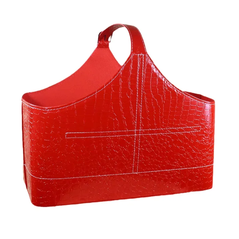 New Year Fruit Leather Gift Basket, Gym Leather Handheld Basket, Christmas Gift Basket, Leather Handheld Basket
New Year Fruit Leather Gift Basket, Gym Leather Handheld Basket, Christmas Gift Basket, Leather Handheld Basket