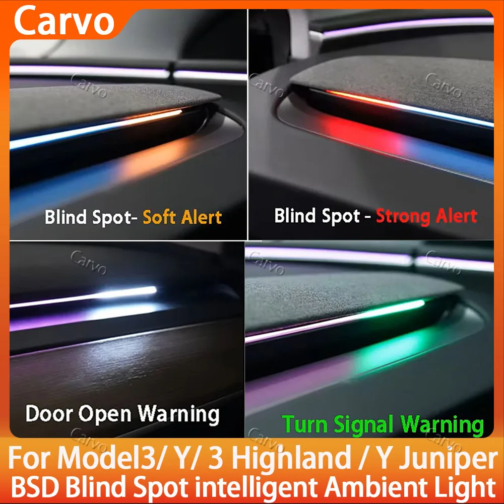 Smart Air Vent Ambient Light System Blind Spot Monitoring BSD System for Tesla New Y YL Juniper Model 3 Highland Model 3 Y 2021+
Smart Air Vent Ambient Light System Blind Spot Monitoring BSD System for Tesla New Y YL Juniper Model 3 Highland Model 3 Y 2021+