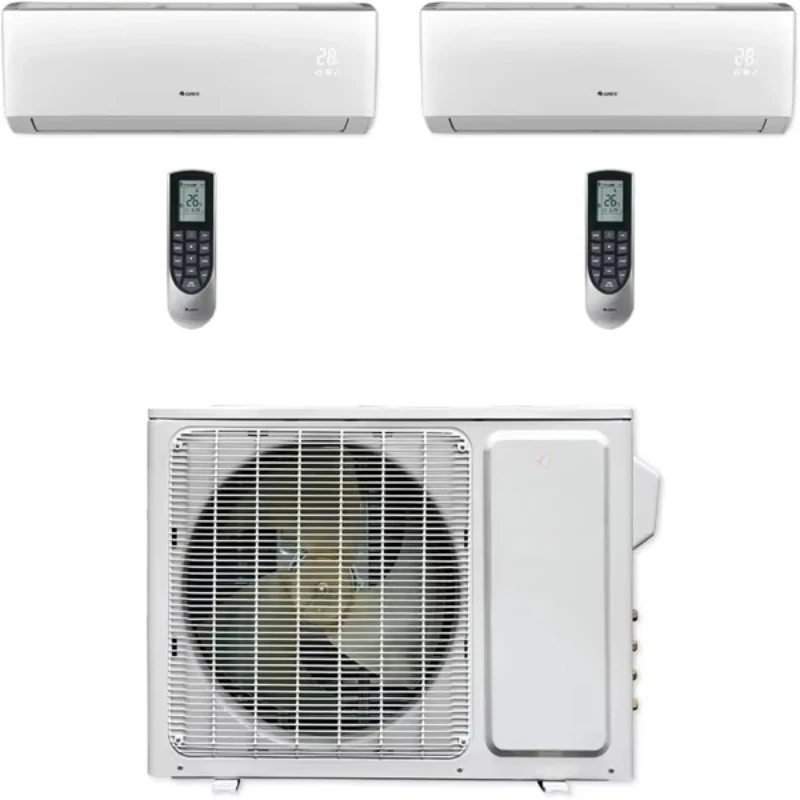 18000 btu dual-zone mini split air conditioner | wall-mounted ductless mini split air conditioner
18000 btu dual-zone mini split air conditioner | wall-mounted ductless mini split air conditioner