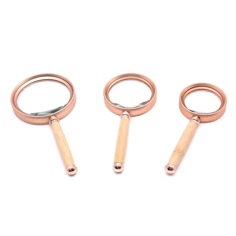 Handheld Magnifying Glass Bamboo Handle 20X/15X/10X Vintage Reading Magnifier Aluminum Alloy Frame Jewelry Magnifier Reading
Handheld Magnifying Glass Bamboo Handle 20X/15X/10X Vintage Reading Magnifier Aluminum Alloy Frame Jewelry Magnifier Reading