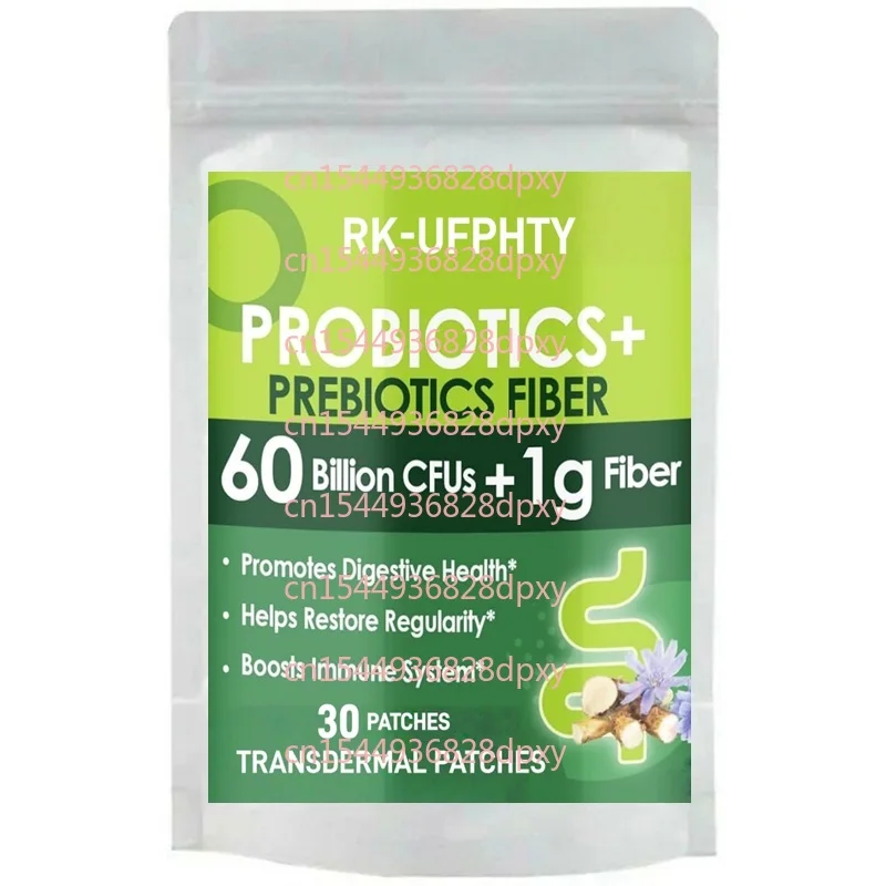 30 трансдермальных пластырей с пребиотическими волокнами - Пребиотики и пробиотики для женщин и мужчин, для нормализации стула, помогают при запорах
30 трансдермальных пластырей с пребиотическими волокнами - Пребиотики и пробиотики для женщин и мужчин, для нормализации стула, помогают при запорах