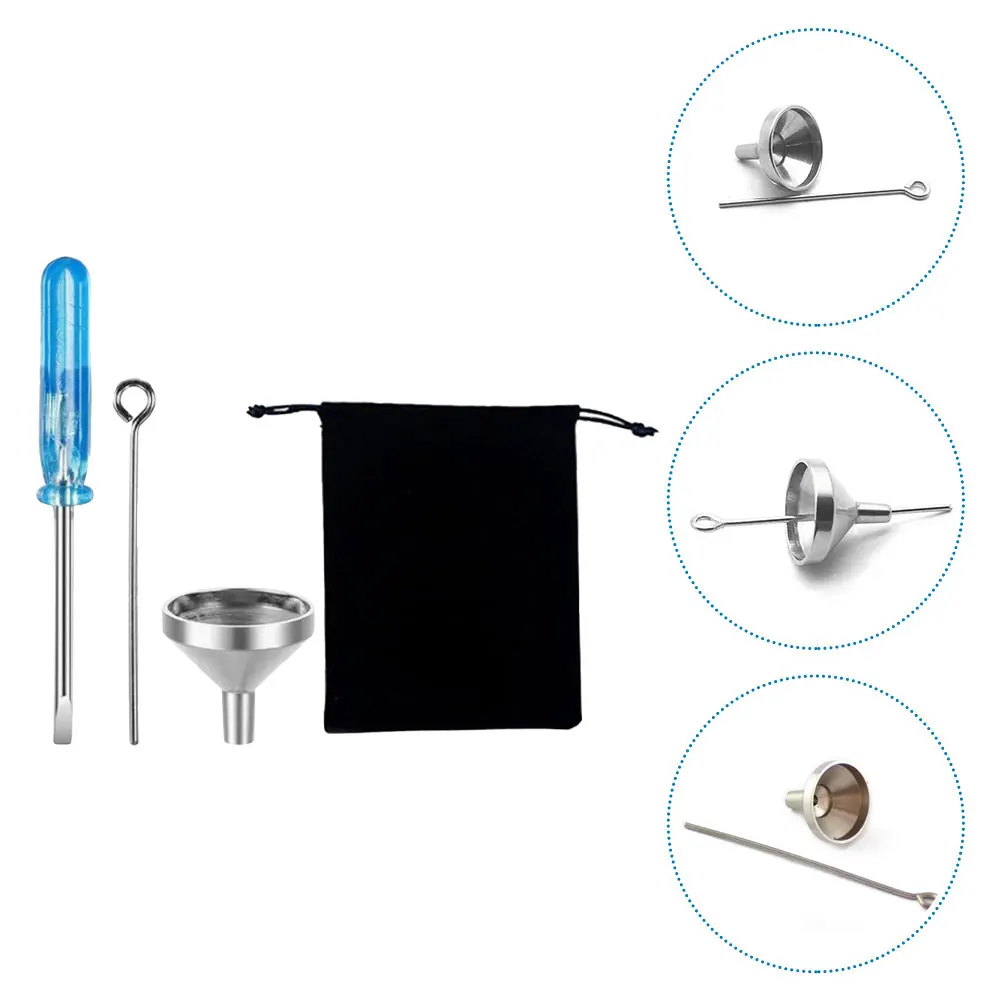 Urn Funnel Filler Kit Small Stainless Steel Mini Funnels Cremation Jewelry Accessories Plastic Lightweight Compact Size for Pets
Urn Funnel Filler Kit Small Stainless Steel Mini Funnels Cremation Jewelry Accessories Plastic Lightweight Compact Size for Pets