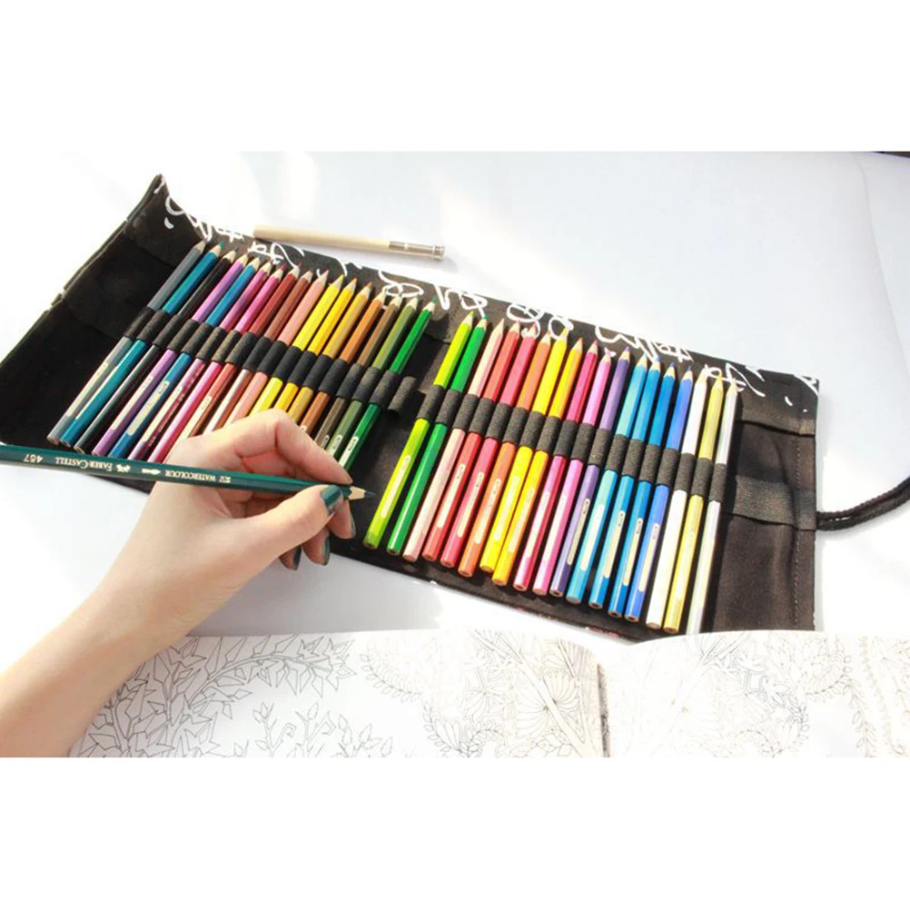 Portable Pencil Holder Colored Lead Container Storage Case Simple Stationery Canvas
Portable Pencil Holder Colored Lead Container Storage Case Simple Stationery Canvas