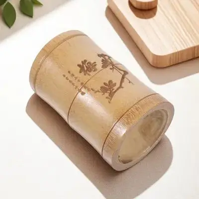 Bamboo Pot Chinese Style Desktop Stationery Organizer Round Pen Cup For Makeup Brush Storage Home Office Decor Holder
Bamboo Pot Chinese Style Desktop Stationery Organizer Round Pen Cup For Makeup Brush Storage Home Office Decor Holder