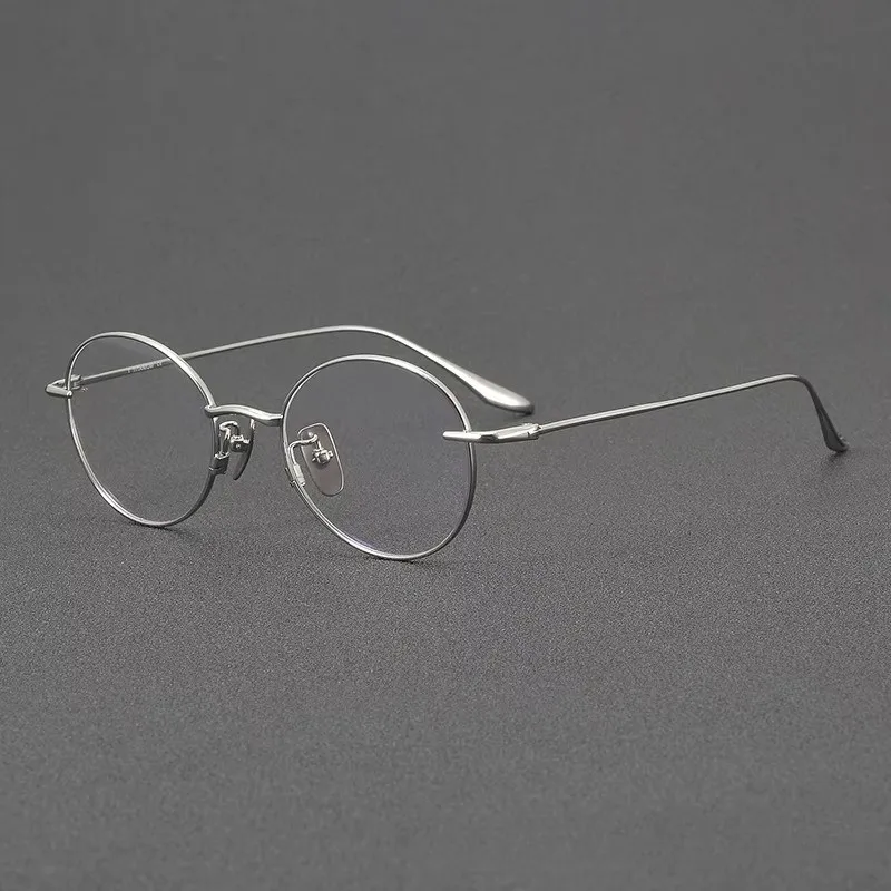 2026 модные удобные круглые оправы для очков, винтажные очки из чистого титана, оправа для очков, мужские и женские очки
2026 модные удобные круглые оправы для очков, винтажные очки из чистого титана, оправа для очков, мужские и женские очки