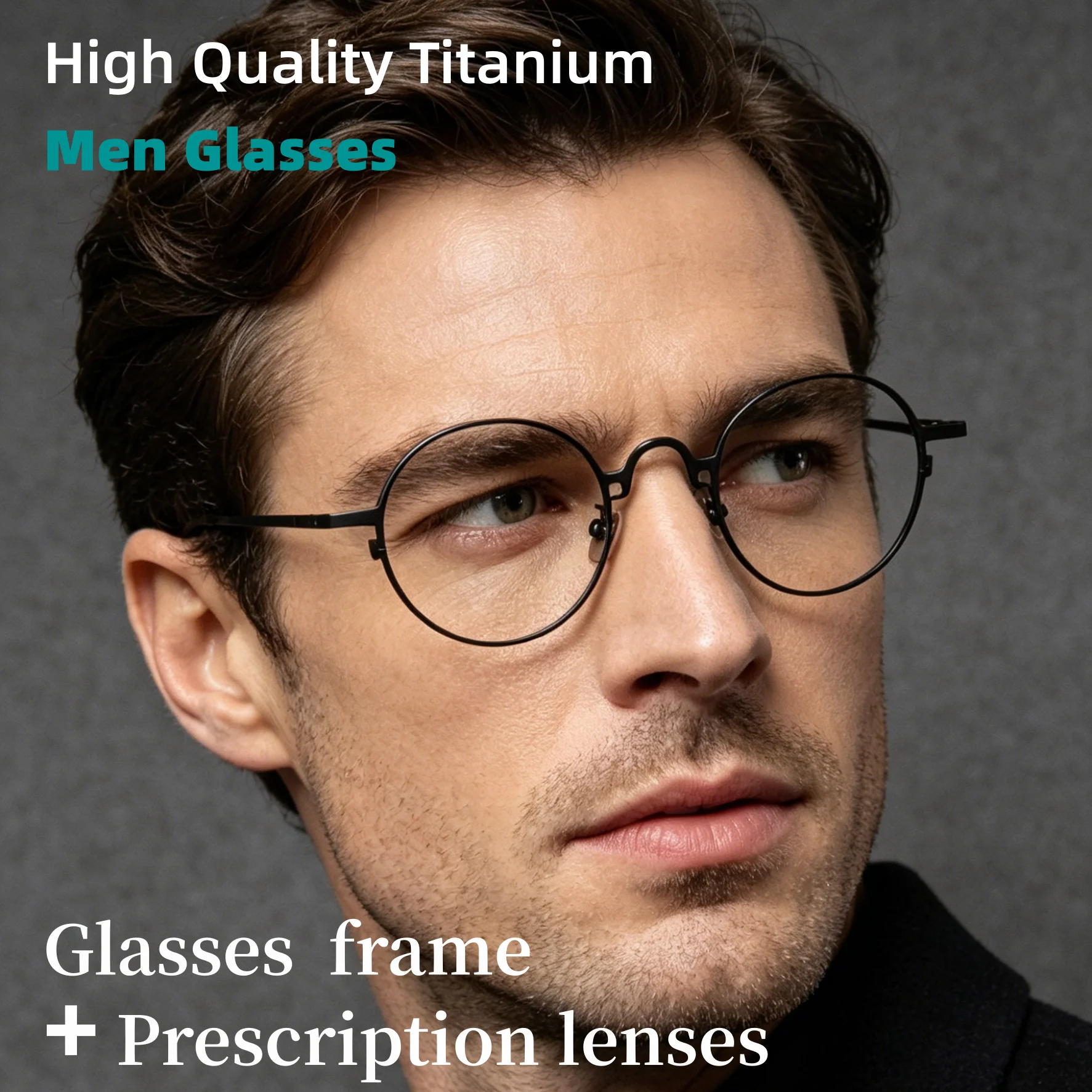 Vintage round small-sized glasses for men Myopia reading lenses Recipe Prescription Anti reflection film layer SPH
Vintage round small-sized glasses for men Myopia reading lenses Recipe Prescription Anti reflection film layer SPH
