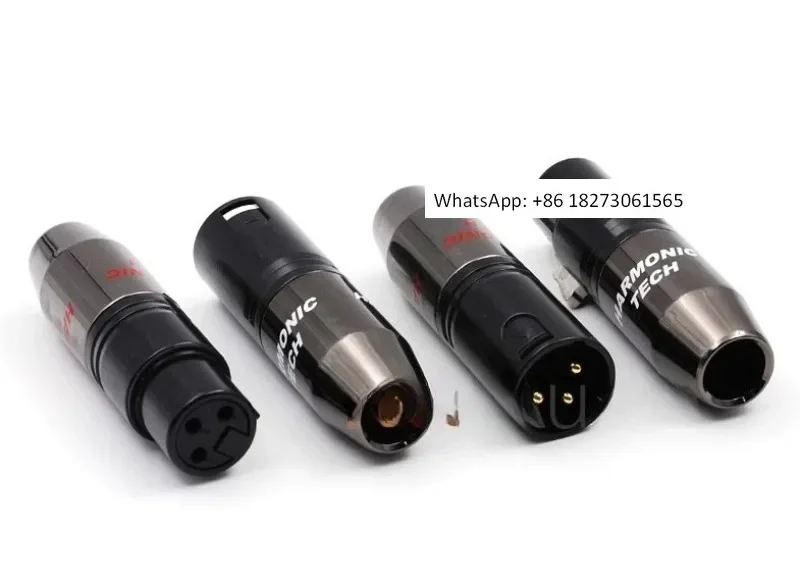1PCS HarmonicTech HTX-6612 BRASS XLR Balanced Plug Signal Head
1PCS HarmonicTech HTX-6612 BRASS XLR Balanced Plug Signal Head