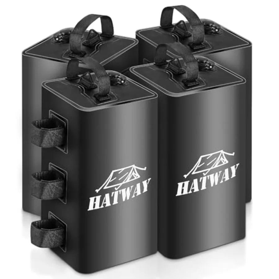 Набор из 4 утяжелителей для палаток и навесов (88 фунтов/40 кг) - 4*10 л, черные
Набор из 4 утяжелителей для палаток и навесов (88 фунтов/40 кг) - 4*10 л, черные