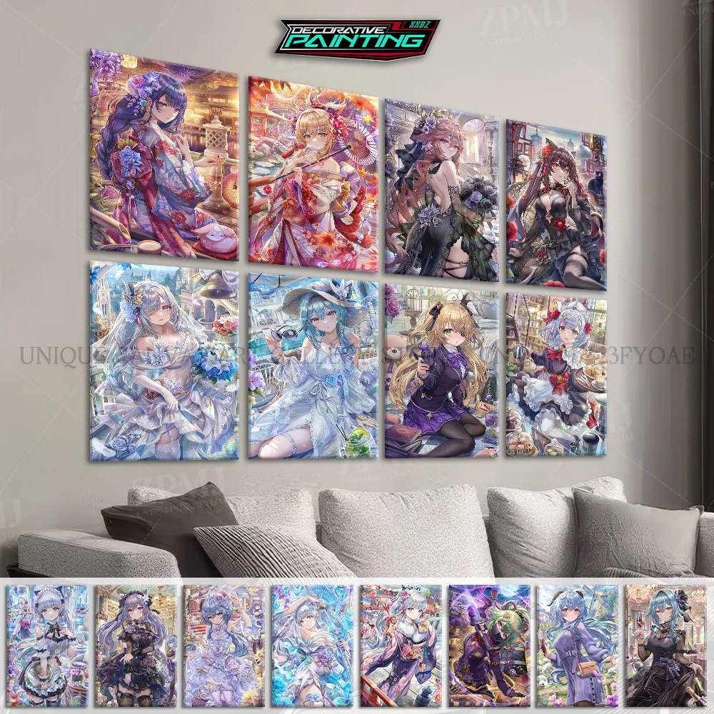 Genshin Impact Game Home Decor Poster Anime-Style Wall Art Canvas Prints Painting Shenhe Pictures For Living Room No Framework
Genshin Impact Game Home Decor Poster Anime-Style Wall Art Canvas Prints Painting Shenhe Pictures For Living Room No Framework