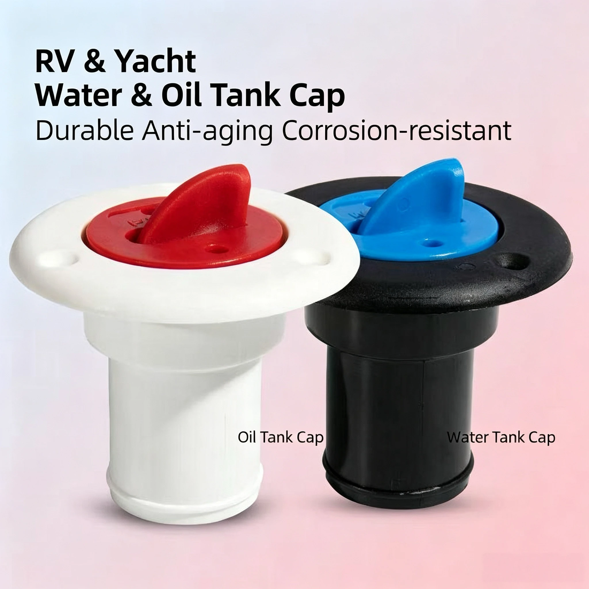 ABS Plastic Fuel & Water Deck Fill Cap, Boat RV Water Tank Inlet, Marine Fuel Tank Filler Cap for Yacht Speedboat
ABS Plastic Fuel & Water Deck Fill Cap, Boat RV Water Tank Inlet, Marine Fuel Tank Filler Cap for Yacht Speedboat