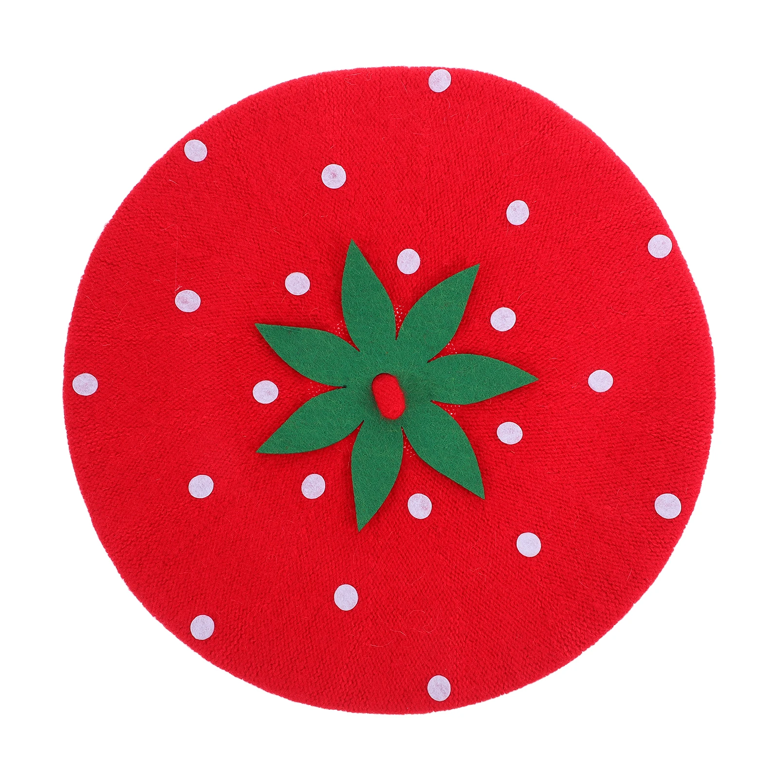 Strawberry Beret Hat Wool Blend Party Birthday Kawaii Hats Women Girls Shape Headwear Artist Caps Novelty
Strawberry Beret Hat Wool Blend Party Birthday Kawaii Hats Women Girls Shape Headwear Artist Caps Novelty