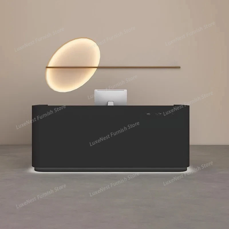Hair Salon Salon Reception Desks Modern Cashier Luxury Reception Desk Counter Escritorio De Recepcion Commercial Furniture
Hair Salon Salon Reception Desks Modern Cashier Luxury Reception Desk Counter Escritorio De Recepcion Commercial Furniture