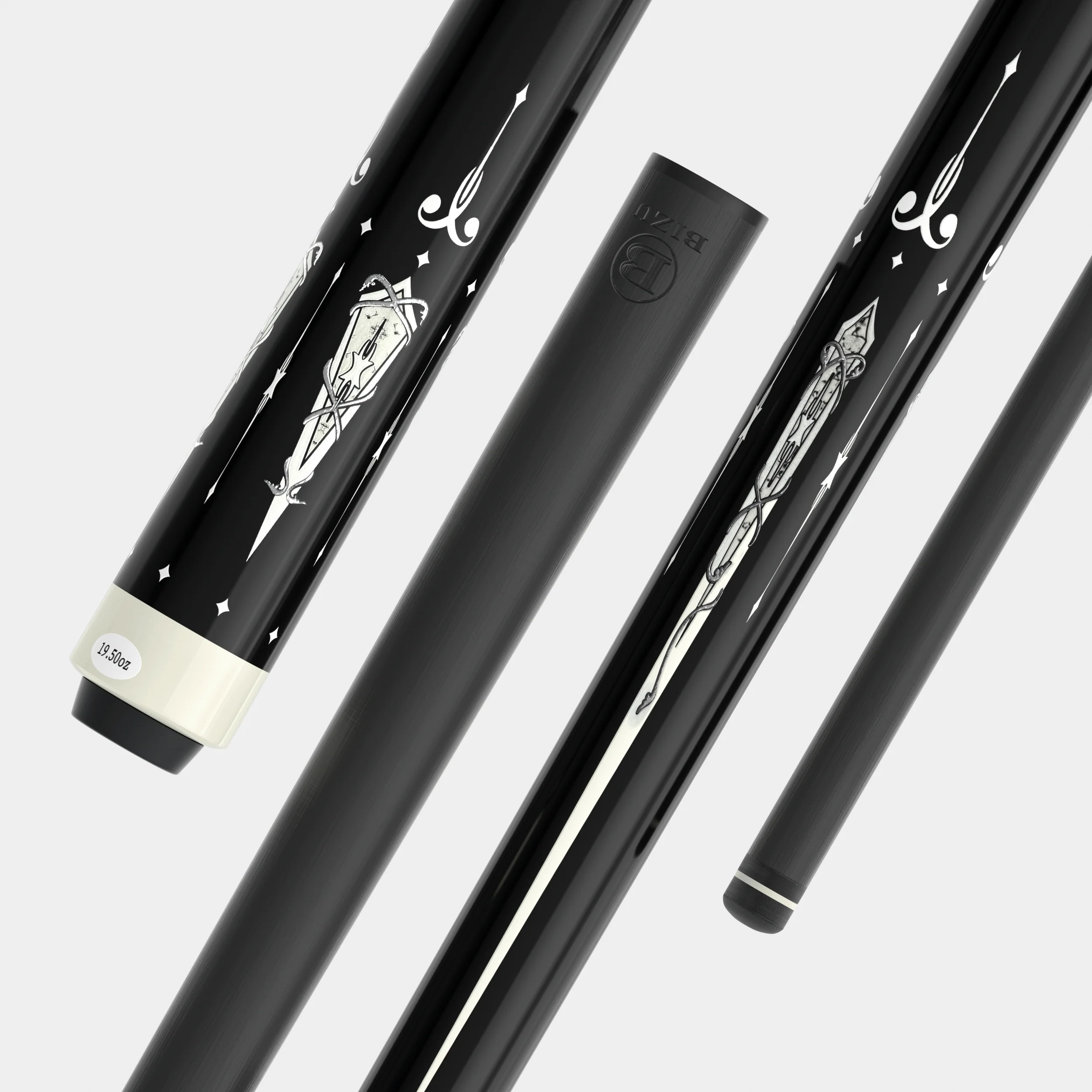 BIZU Carbon Fiber Nine-Ball Pool Cue Black Tech Forelimbs Energy Pool Stick for Billiard Games
BIZU Carbon Fiber Nine-Ball Pool Cue Black Tech Forelimbs Energy Pool Stick for Billiard Games