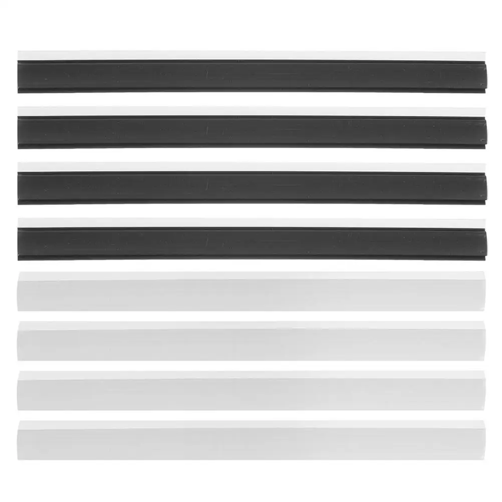 8 Pcs Dustpan Rubber Strips Replacement Lips Sturdy Material Versatile Design Easy Installation Garbage Shovel Accessories
8 Pcs Dustpan Rubber Strips Replacement Lips Sturdy Material Versatile Design Easy Installation Garbage Shovel Accessories