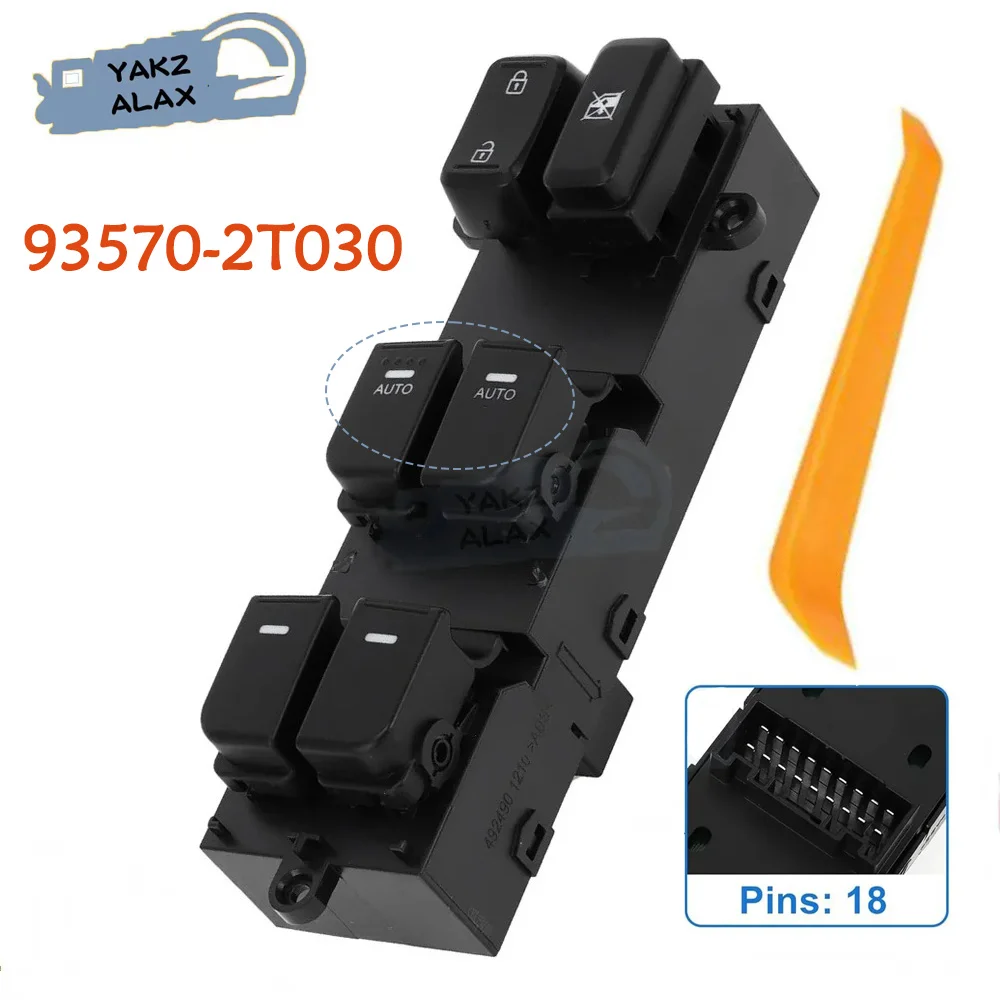 Для 2011 2012 2013 Kia Optima переключатель управления стеклоподъемником передняя левая электрическая кнопка регулятора стекла 93570-2T030 автомобильные аксессуары 
Для 2011 2012 2013 Kia Optima переключатель управления стеклоподъемником передняя левая электрическая кнопка регулятора стекла 93570-2T030 автомобильные аксессуары