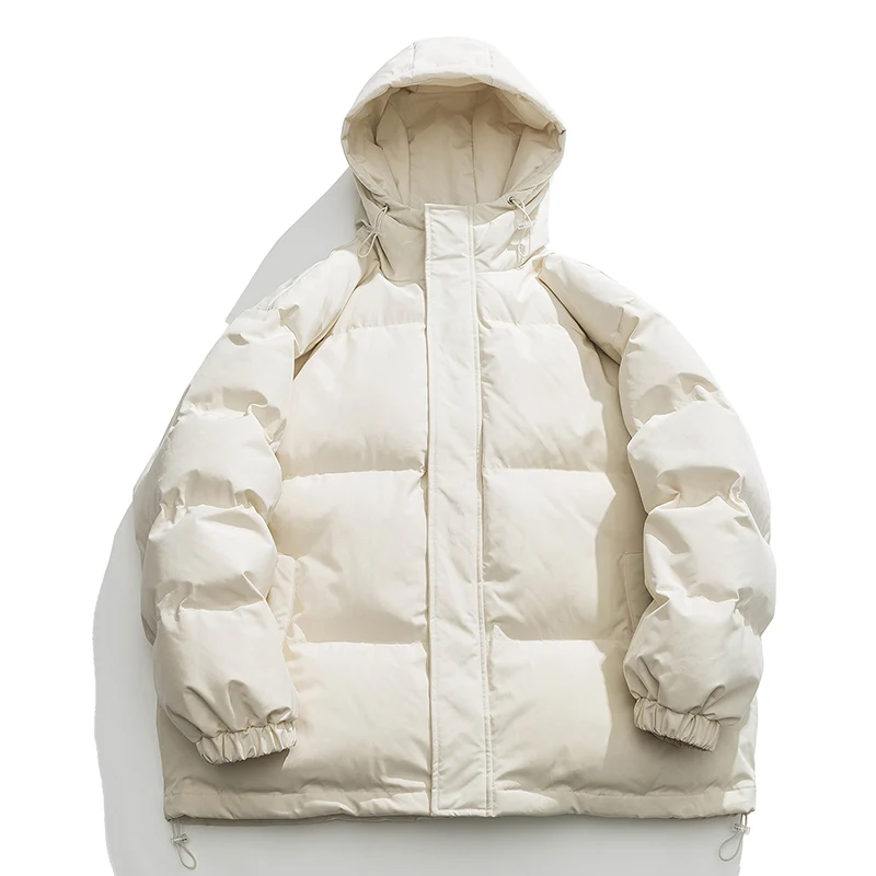 Men Hooede Cotton-Padded Jacket Winter New Fashion Solid Color Couple Coat Fashion Casual Cotton-Padded High Quality Streetwear
Men Hooede Cotton-Padded Jacket Winter New Fashion Solid Color Couple Coat Fashion Casual Cotton-Padded High Quality Streetwear