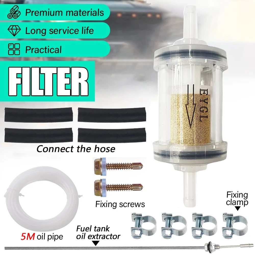 Fuel Tank Standpipe Kit for Eberspacher Webasto Parking Heater Diesel Hose Clip Replaceable Oil Extractor Automotive Part
Fuel Tank Standpipe Kit for Eberspacher Webasto Parking Heater Diesel Hose Clip Replaceable Oil Extractor Automotive Part