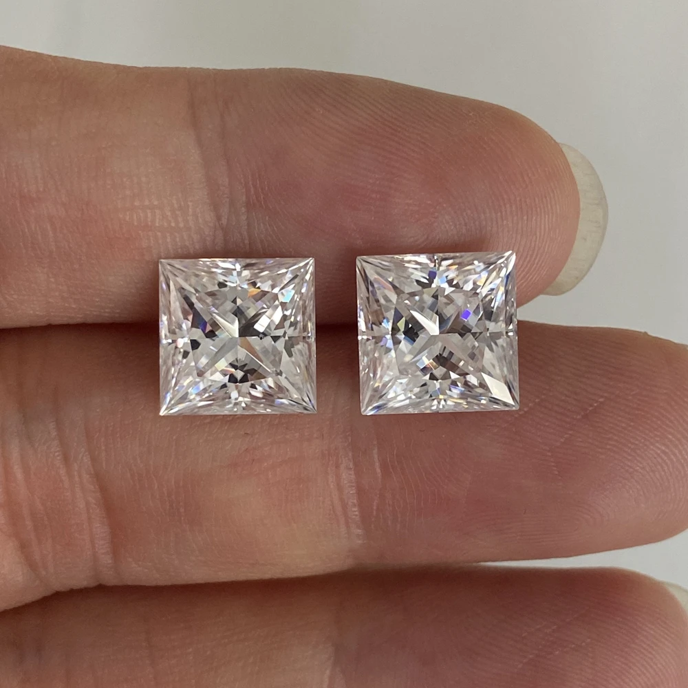 Mosanga 0.3ct -5.0ct Loose Moissanite Diamond Stone Princess Square D VVS1 Super White
Mosanga 0.3ct -5.0ct Loose Moissanite Diamond Stone Princess Square D VVS1 Super White