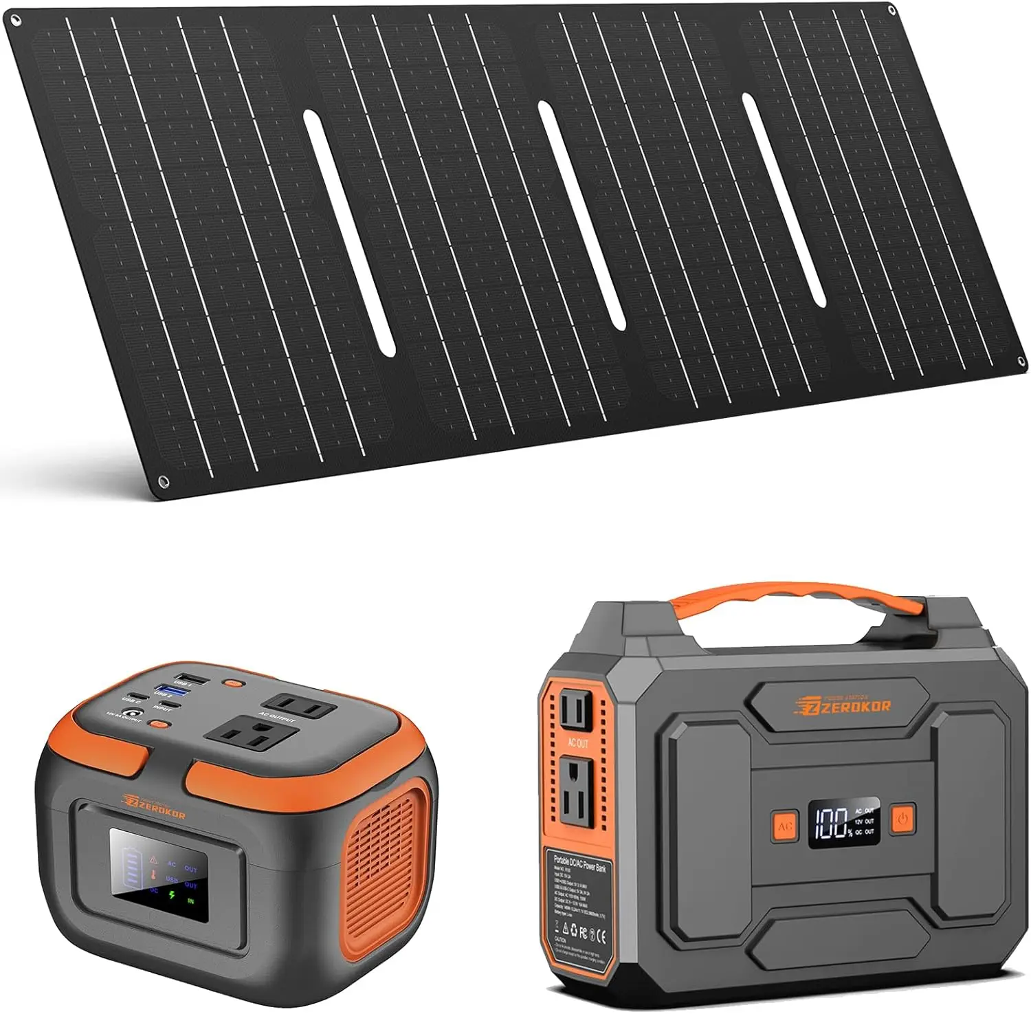 Portable 100W Solar Power Station with 40W Foldable Panel & 120W Battery for Camping, RV, Emergency Use
Portable 100W Solar Power Station with 40W Foldable Panel & 120W Battery for Camping, RV, Emergency Use
