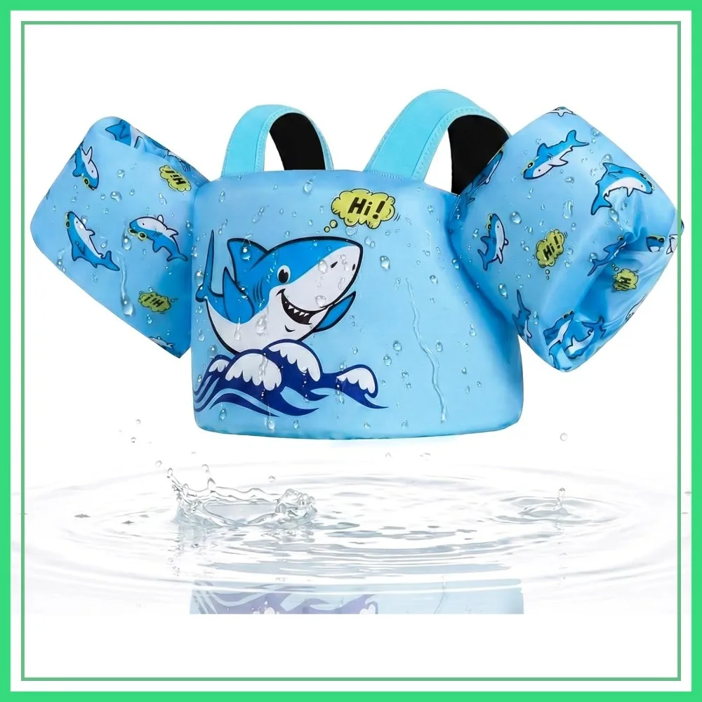 Swim Vest for Kids 24-66 lbs, Adjustable Pool Float Jacket with Arm Floaties, CPC Certified Water Wings for Boys Girls 1-6 Years
Swim Vest for Kids 24-66 lbs, Adjustable Pool Float Jacket with Arm Floaties, CPC Certified Water Wings for Boys Girls 1-6 Years