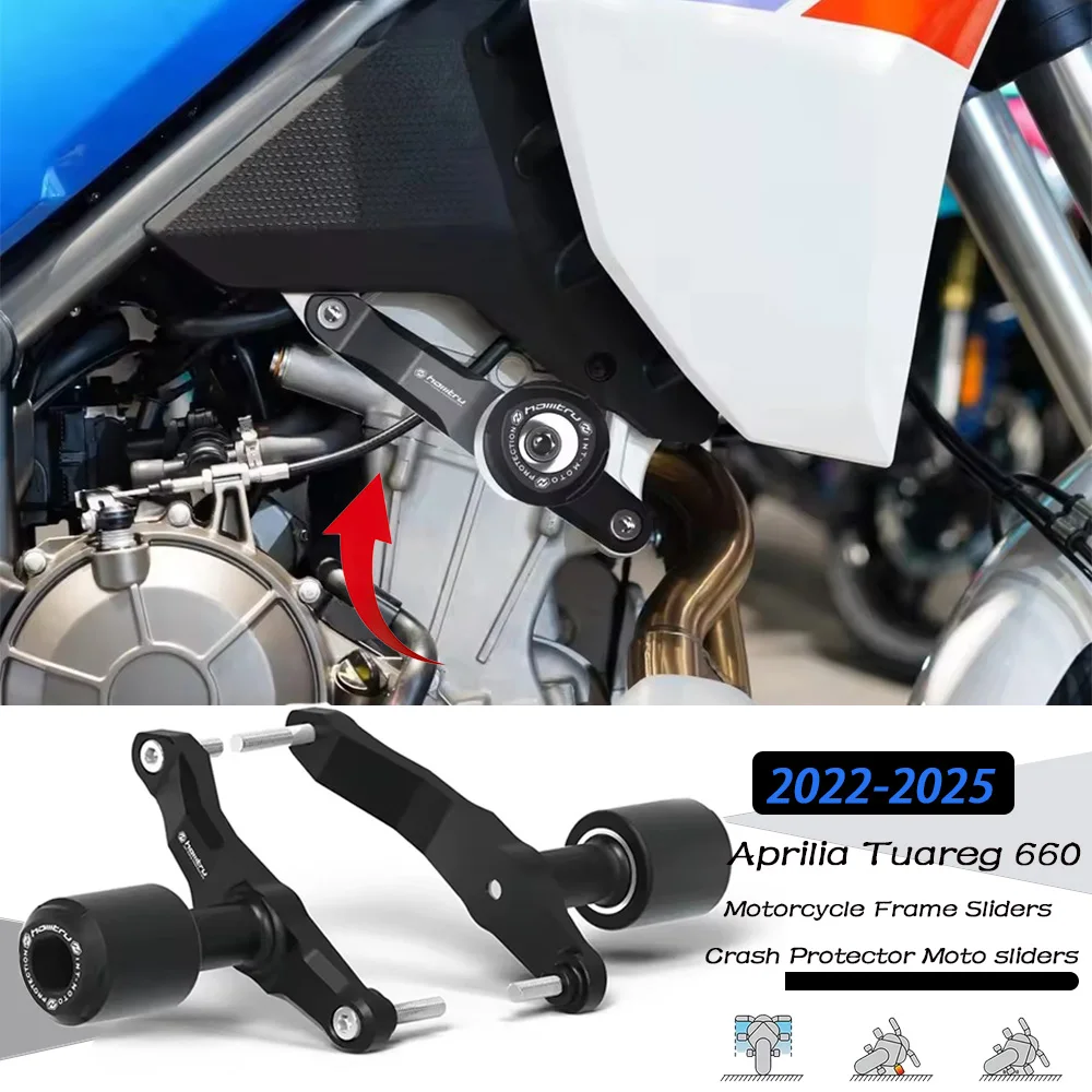 Tuareg 660 2022-2026 Motorcycle sliders Motorcycle For Aprilia Tuareg 660 2022-2025 Frame Sliders Crash Protector Moto sliders
Tuareg 660 2022-2026 Motorcycle sliders Motorcycle For Aprilia Tuareg 660 2022-2025 Frame Sliders Crash Protector Moto sliders