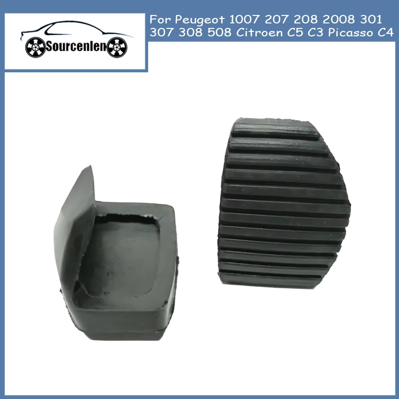 2Pcs Clutch Brake Pedal Rubber Cover Pad 213026 450417 For Peugeot 1007 207 208 2008 301 307 308 508 Citroen C5 C3 Picasso C4
2Pcs Clutch Brake Pedal Rubber Cover Pad 213026 450417 For Peugeot 1007 207 208 2008 301 307 308 508 Citroen C5 C3 Picasso C4