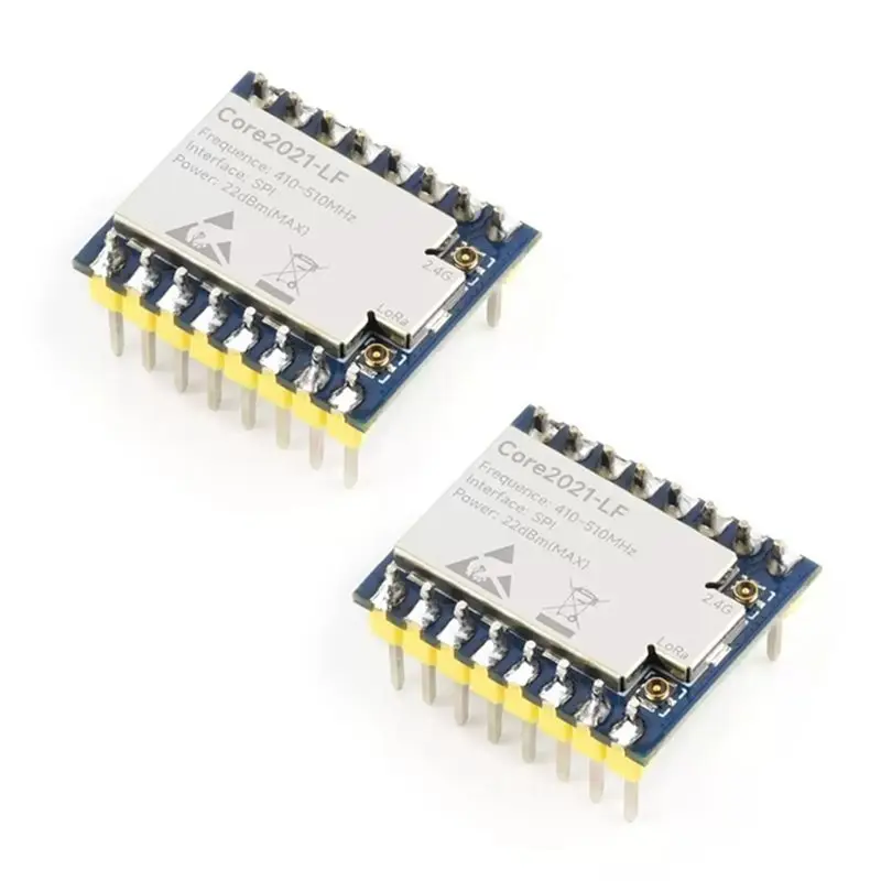 AT82-Core2021 Dual-Band Lora Module LF 410- 510Mhz Based On LR2021 Support Sub-Ghz 2.4Ghz ISM 1.5-2.5Ghz Frequency
AT82-Core2021 Dual-Band Lora Module LF 410- 510Mhz Based On LR2021 Support Sub-Ghz 2.4Ghz ISM 1.5-2.5Ghz Frequency