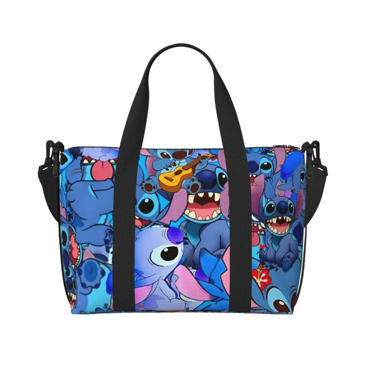 Custom Funny Stitchs Adventure Anime Tote Bag Women Large Capacity Gym Beach Shoulder Travel Bag
Custom Funny Stitchs Adventure Anime Tote Bag Women Large Capacity Gym Beach Shoulder Travel Bag