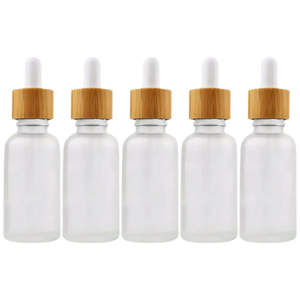 5Pcs Glass Essential Oil Bottles with Dropper Bamboo Wood Cap 30Ml Compact Lightweight Leak Proof Mini Bottles for Travel
5Pcs Glass Essential Oil Bottles with Dropper Bamboo Wood Cap 30Ml Compact Lightweight Leak Proof Mini Bottles for Travel