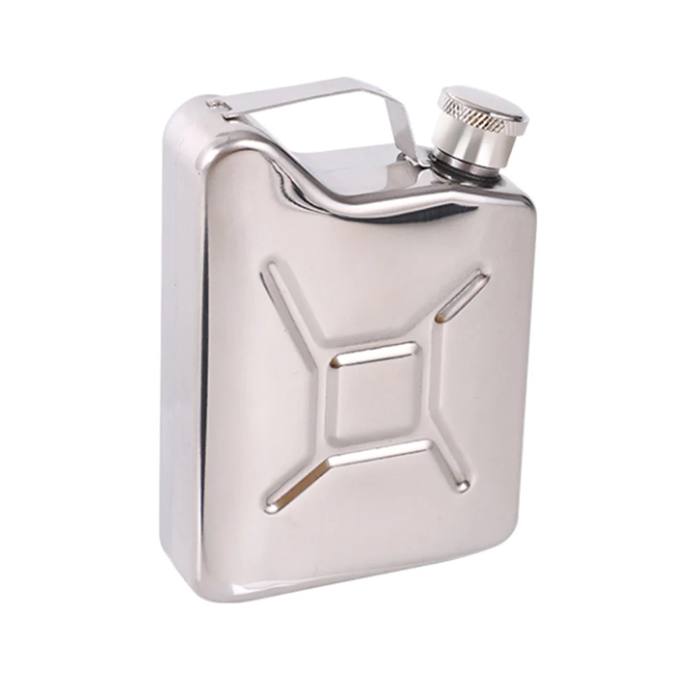 Portable Stainless Steel Oil Container Wine Bottle Thicken Outdoor Men Camping Fishing Hiking Wine Pot Silver Compact
Portable Stainless Steel Oil Container Wine Bottle Thicken Outdoor Men Camping Fishing Hiking Wine Pot Silver Compact