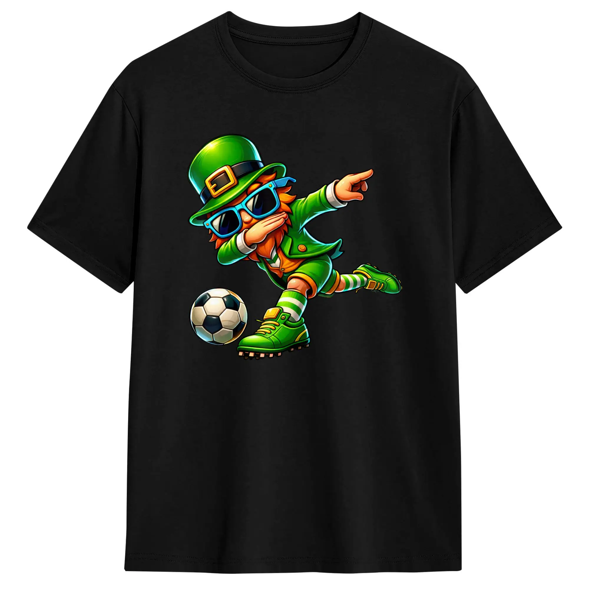 Men's Funny Leprechaun Playing Soccer St Patrick Day T Shirt Cotton Clothing Vintage Short Sleeve Crew Neck Tees Unique T-Shirt
Men's Funny Leprechaun Playing Soccer St Patrick Day T Shirt Cotton Clothing Vintage Short Sleeve Crew Neck Tees Unique T-Shirt