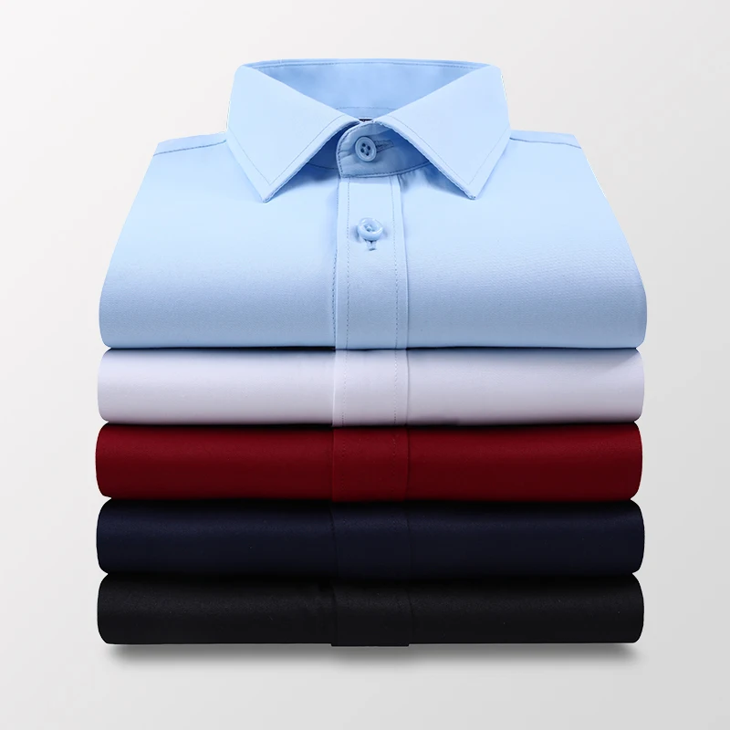 Summer Men's Slim Solid Color Short Sleeve Shirt Business Casual White Shirt Male Brand Large Size 4XL 5XL Classic Style,2618
Summer Men's Slim Solid Color Short Sleeve Shirt Business Casual White Shirt Male Brand Large Size 4XL 5XL Classic Style,2618