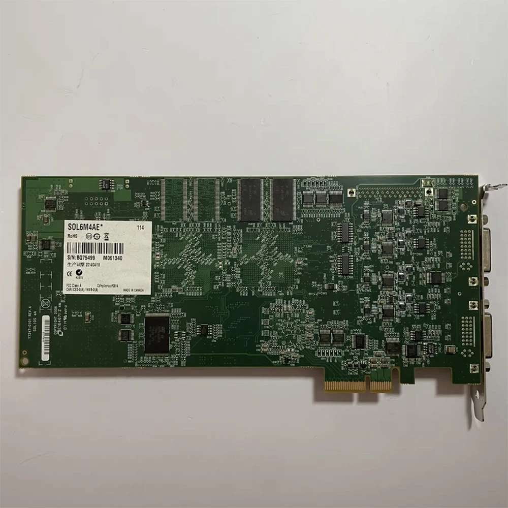 Карта для сбора изображений SOL6M4AE Y7247-0101 Y7247-0101 REV.A
Карта для сбора изображений SOL6M4AE Y7247-0101 Y7247-0101 REV.A